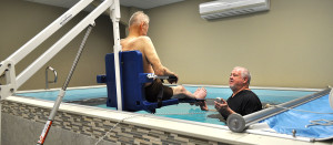 Aquatic Therapy Pool and Lift