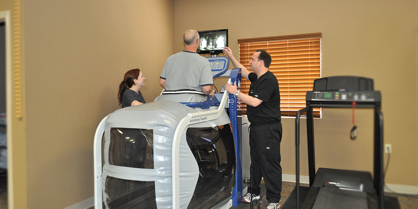 AlterG Anti-Gravity Treadmill Patient