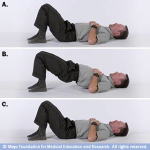 Pelvic Lift Low Back Exercise